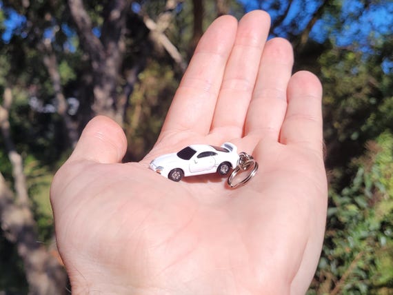 Toyota Supra - Fast and Furious Nano Car Keychain - Jada Nano