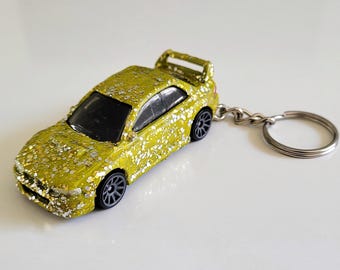 1998 Subaru Impreza WRX 22B STi - Custom Painted Die cast on Key Chain