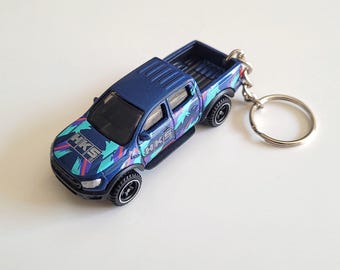 Ford Ranger Raptor 2019: modelo fundido a presión de Hot Wheels en llavero