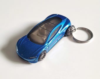 Tesla Roadster - Matchbox Die cast on Key Chain