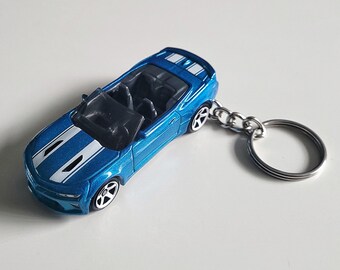 2016 Chevrolet Camaro Convertible - Matchbox Die Cast Car Keychain