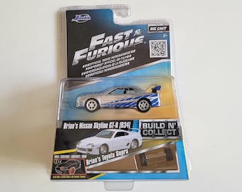 Nissan Skyline GT-R R34 - Jada Fast and Furious Die-cast car.