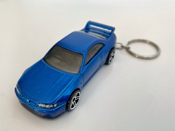Nissan Skyline Gt R R33 Hot Wheels Die Cast On Key Chain Etsy Nissan Skyline Gt R R33 Hot Wheels Die Cast On Key Chain Etsy
