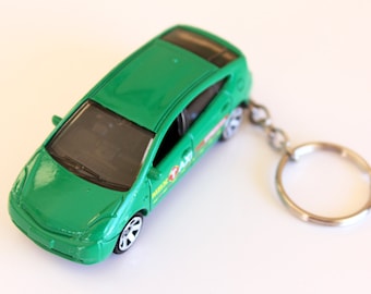 Toyota Prius Taxi - Matchbox Die cast on Key Chain