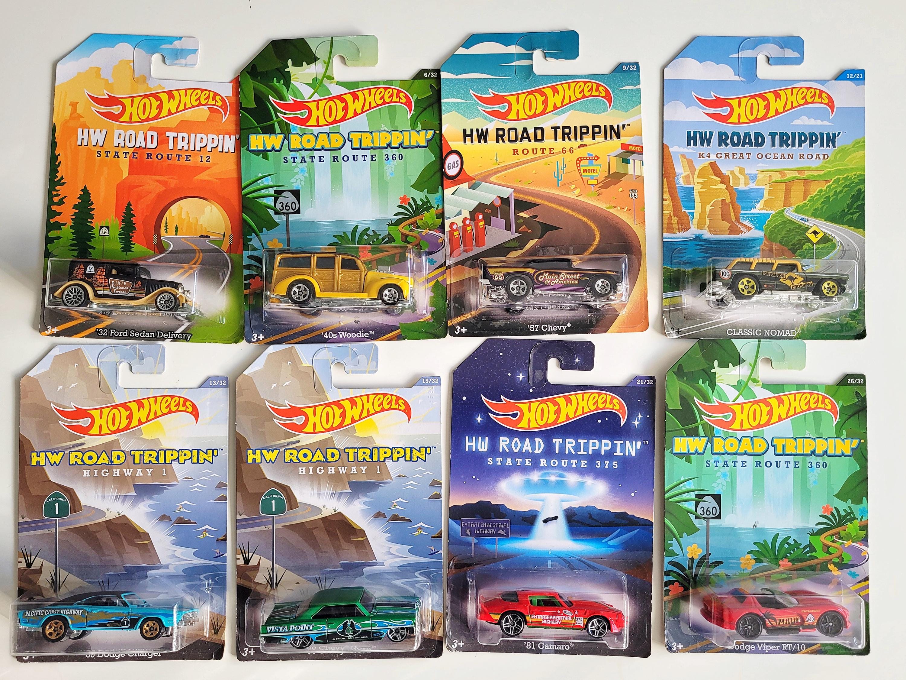 Hot Wheels - Road Trippin - Selection - Hard to Find Collectable