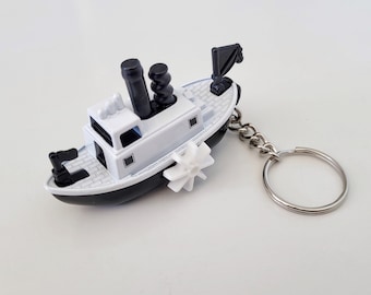 Disney Steamboat - Hot Wheels Die cast on Key Chain