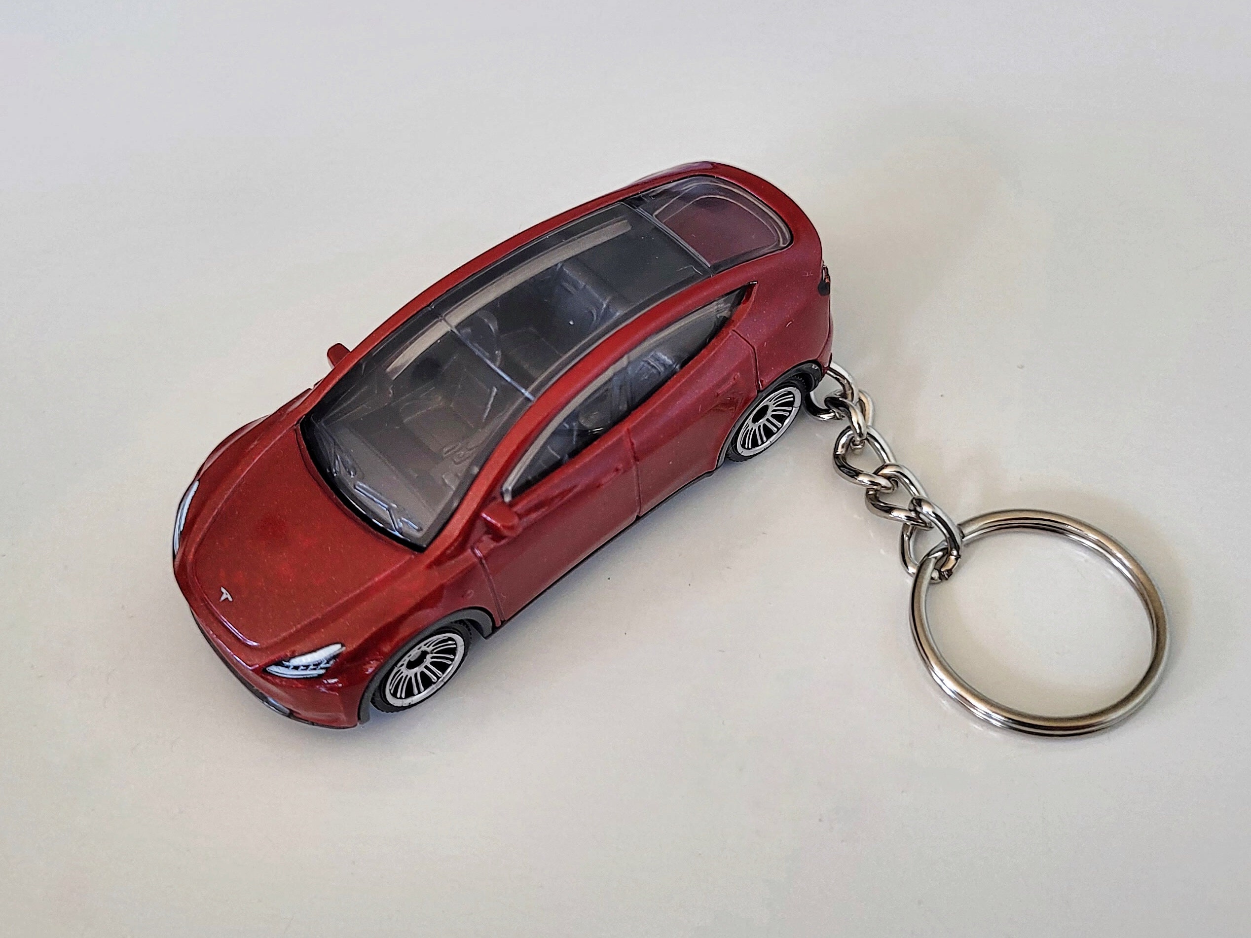 Tesla car deals keychain