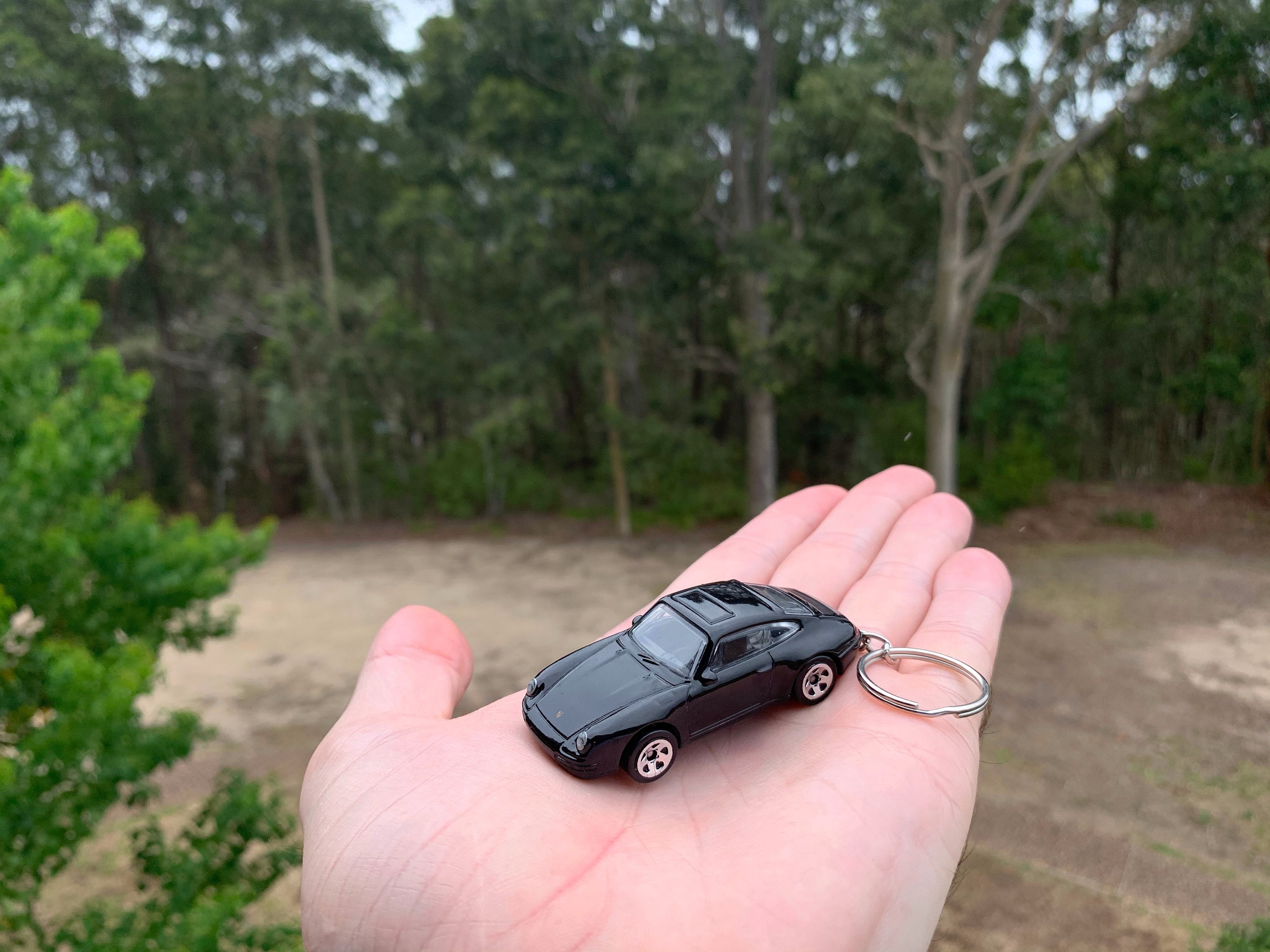 1996 Porsche Carrera - Hot Wheels Die Cast on Key Chain - Etsy