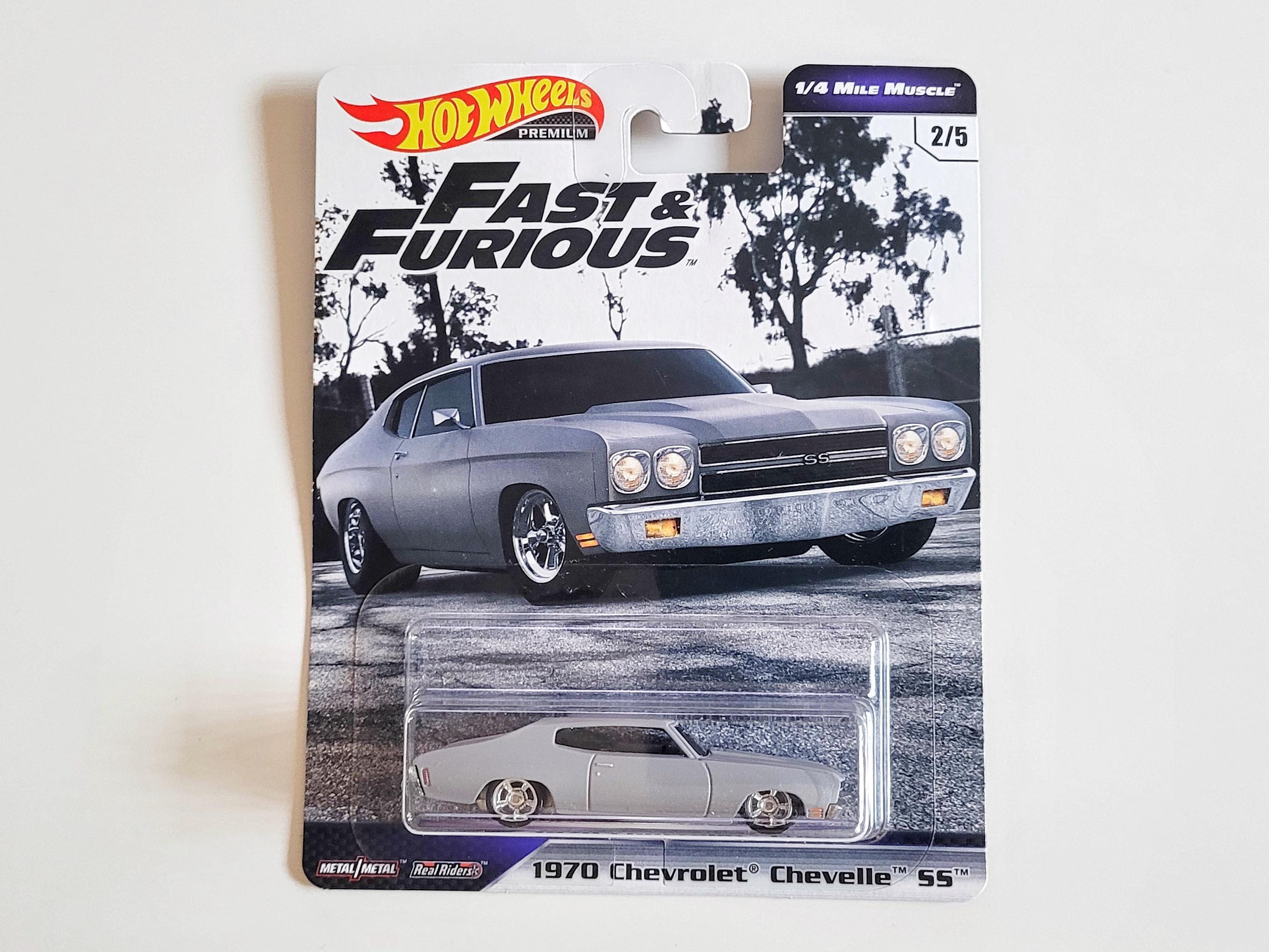 Hot Wheels - Fast and Furious- 1/4 Mile Muscle - Selection
