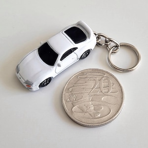 Toyota Supra - Fast and Furious Nano Car Keychain - Jada Nano Hollywood Rides