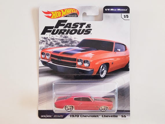 Hot Wheels - Fast and Furious- 1/4 Mile Muscle - Selection
