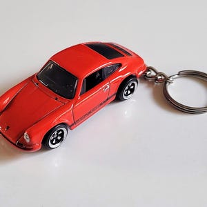 Porsche 911 R del 1967 - Portachiavi Hot Wheels pressofuso