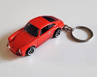 ポルシェ 911 シルバーキーリング | モノグラムメタルキーチェーン