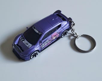Custom KIA EV6 - Hot Wheels Die cast on Key Chain