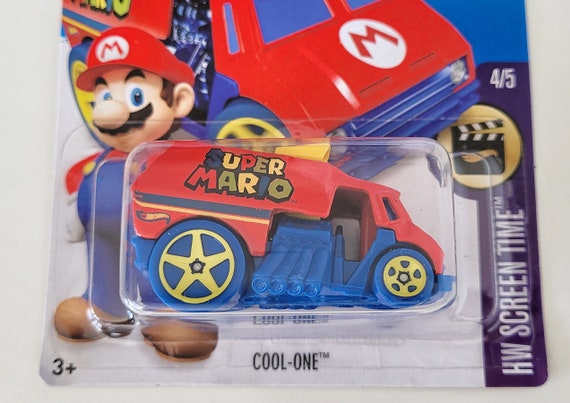 Super mario hot wheels cars outlet