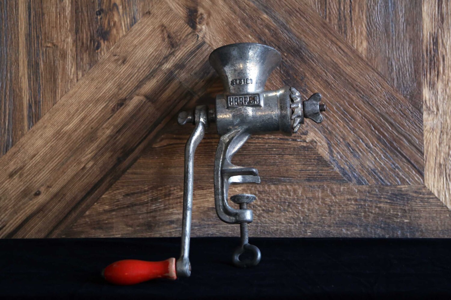 Vintage Galvanised Harper 'beatrice' Mincer Etsy Australia