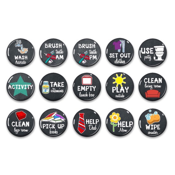 Etsy Chore Chart Magnets