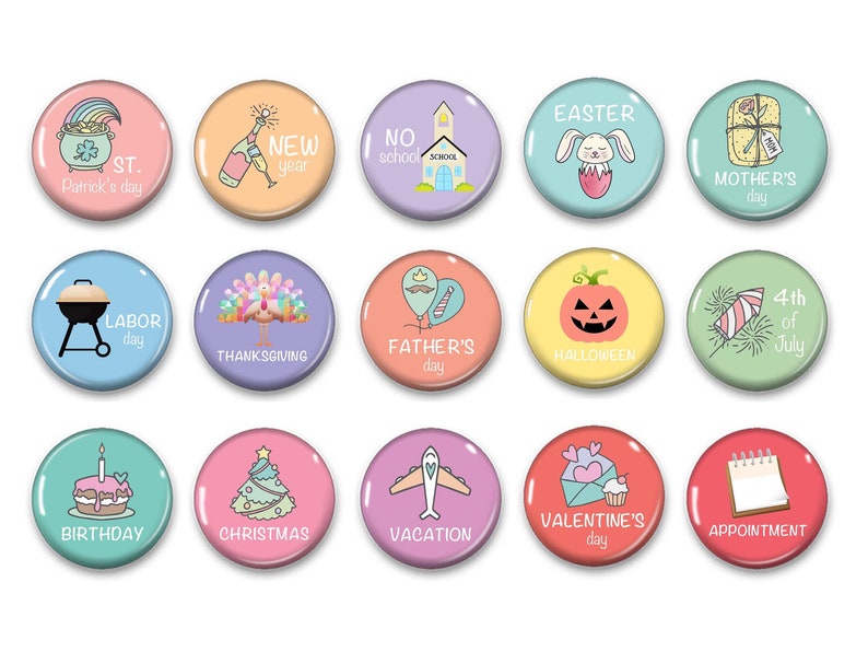 Holiday Calendar Holidays Classroom Etsy