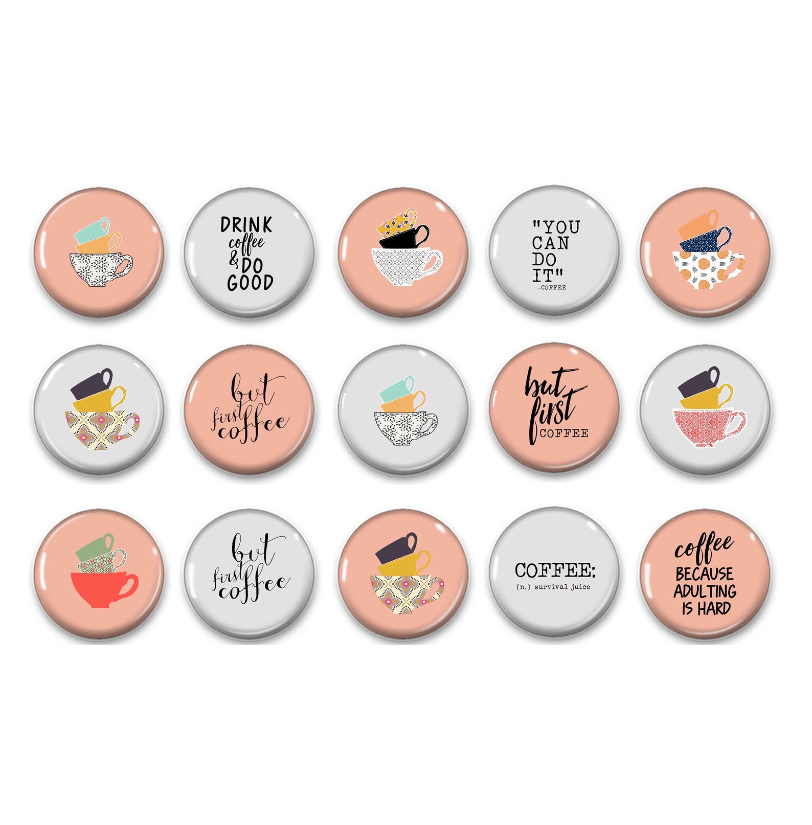 Coffee Fridge Coffee Cup Cubicle Decor Etsy