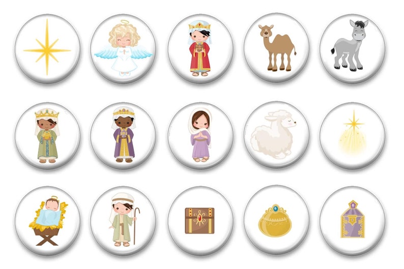 Nativity Scene Manger Christmas Story Christmas Etsy