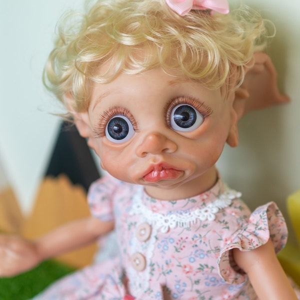 EN VENTE 17inch Reborn Baby Doll Girl Poupée Douce Bébé Collectionnable Poupée d’art de haute qualité Poupée faite à la main Reborn Toddler Girl