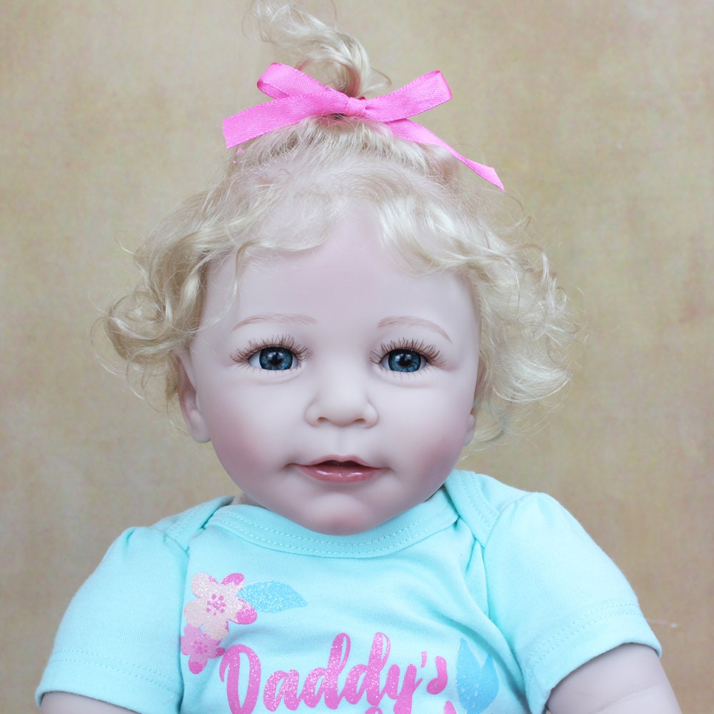 Reborn Baby Blonde Hair Girl Doll for Kids Lifelike Toddler 22 - Etsy Ireland Reborn Baby Blonde Hair Girl Doll for Kids Lifelike Toddler 22 - Etsy Ireland