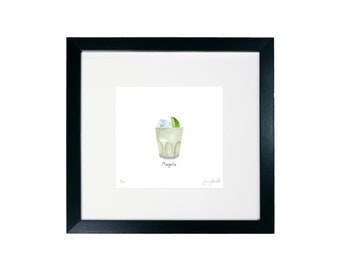 Margarita Cocktail Print - Cocktail Collection - Limited Edition Print