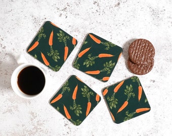 Carrot Coaster Set - Made in the UK - Kitchen Product