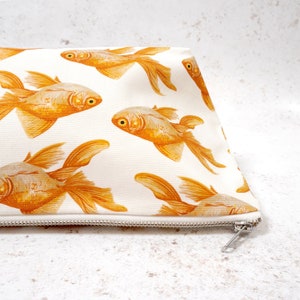 Goldfish Wash Bag Made in Britain Toiletry Bag image 2