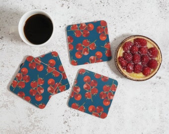 Tomato Coaster Set - Made in the UK - Kitchen Product