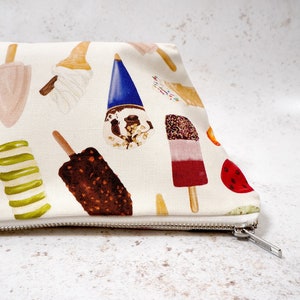 Ice Cream Wash Bag Made in Britain Toiletry Bag image 6