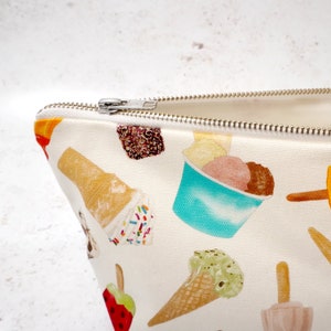 Ice Cream Wash Bag Made in Britain Toiletry Bag image 2