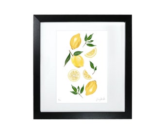 Lemon Print - Limited Edition Print