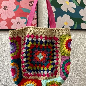 PREVENTA Tote bag crochet imagen 3