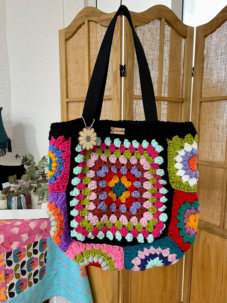 PREVENTA Tote bag crochet imagen 1