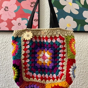 PREVENTA Tote bag crochet imagen 4