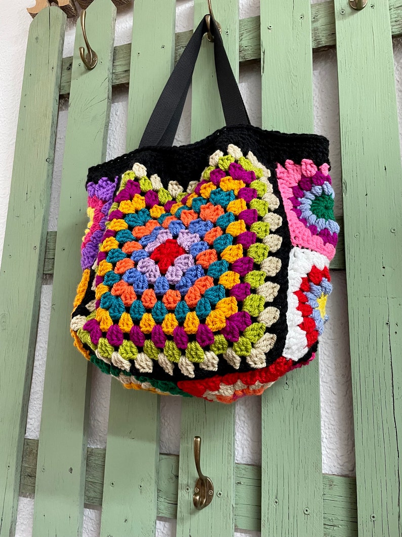 PREVENTA Tote bag crochet imagen 5