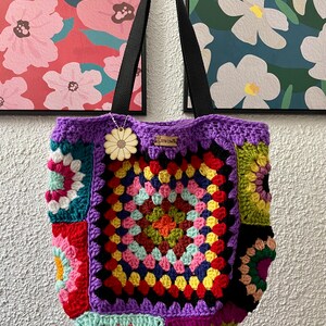 PREVENTA Tote bag crochet imagen 2