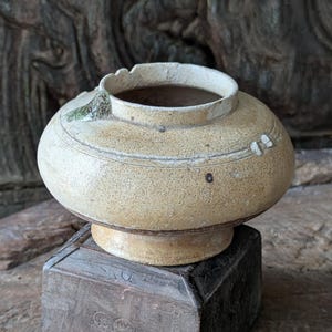 Han Dynasty 1st-3rd century stoneware jar pot glazed Vietnam Occupation Antique Original Chinese Pottery