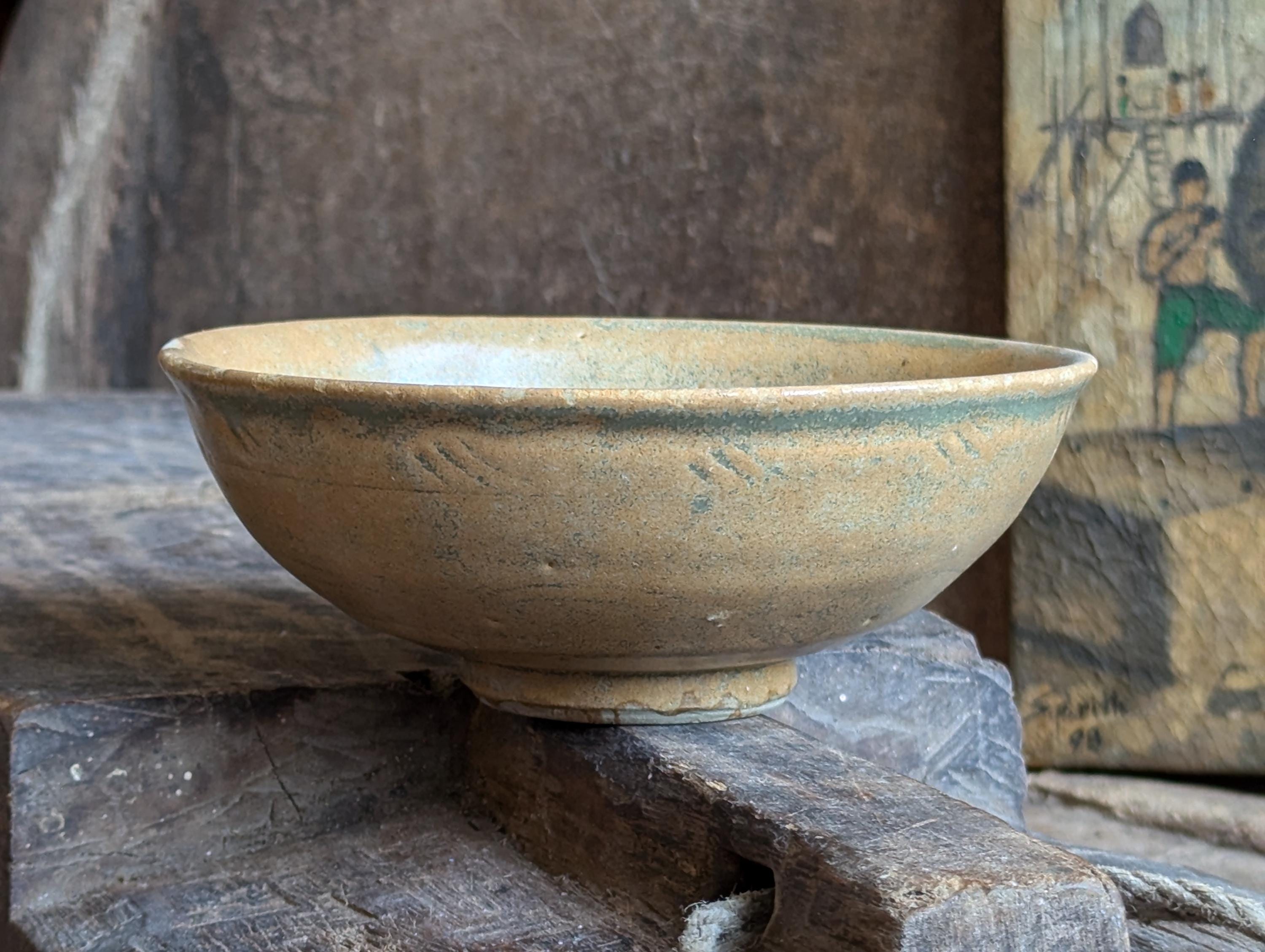 宋代10-13代 陶器 青磁 釉薬 手作り 中国陶磁器 骨董 オリジナル美術品
