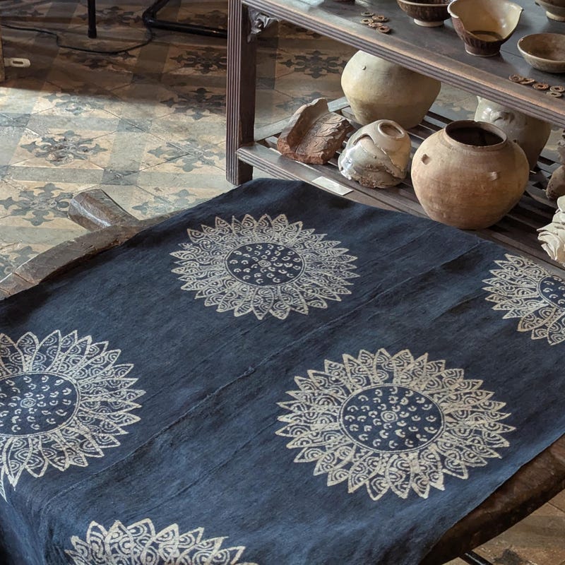 Retro Batik Hemp Batik Hmong - Etsy