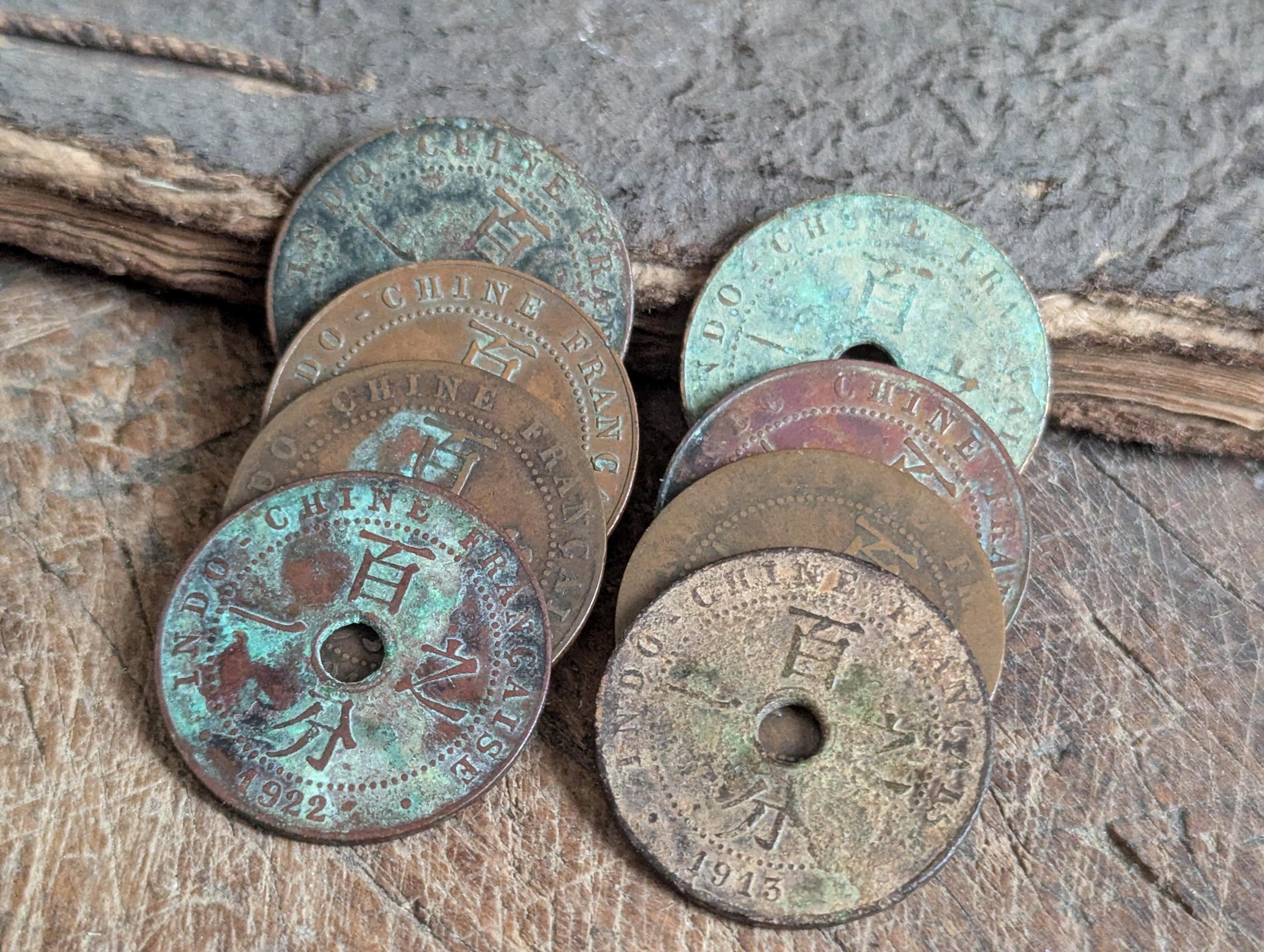 ベトナムの硬貨 20世紀 フランス領インドシナ アンティークコイン 1 