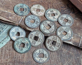 1989年タイ5バーツ硬貨、ラーマ9世の肖像画、大理石寺院、タイの旧通貨