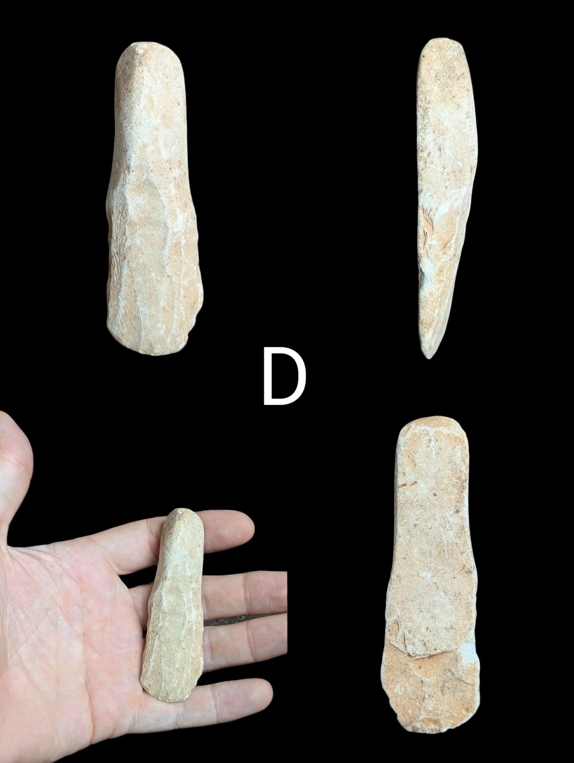 Ancient Neolithic Axe Heads 3000-4000 Year Old Stone Tools Knapped ...