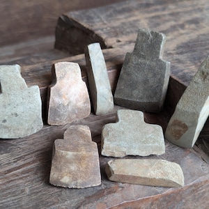 Stone Axe heads 3000-4000 years Tool Ancient Culture Southeast Asia Antique primitive neolithic collectible genuine artifacts choice of 8
