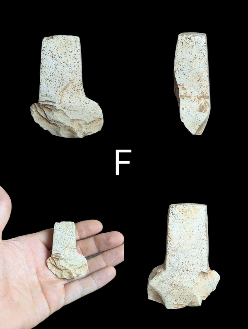 Ancient Neolithic Axe Heads 3000-4000 Year Old Stone Tools Knapped ...