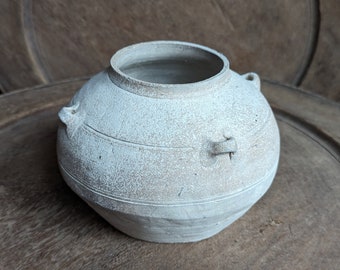 Han Viet Dynasty 1st to 4th century Stoneware Jar Pot Semi Glazed Vietnam Occupation Antique  Chinese Pottery