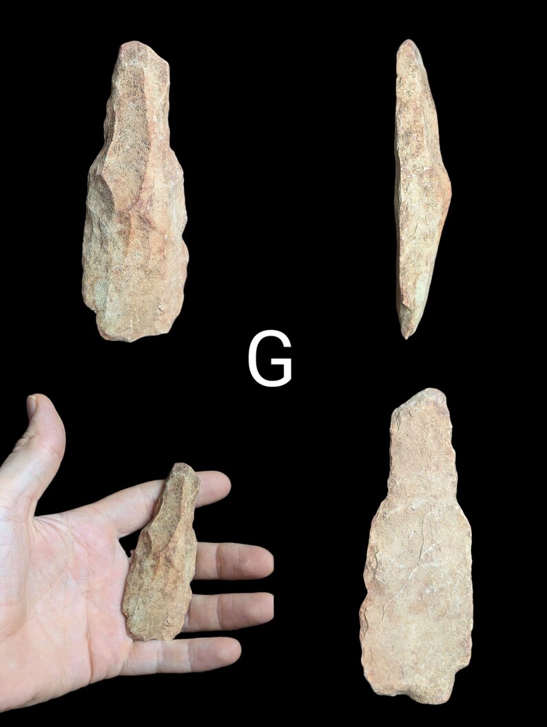 Ancient Neolithic Axe Heads 3000-4000 Year Old Stone Tools Knapped ...