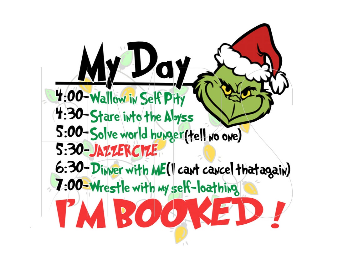 DECAL IRON ON Grinch Grinch Christmas Christmas Grinch Im Booked Etsy Australia