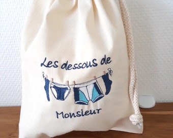 Sac rangement sous vêtements homme organiseur valise ou dressing